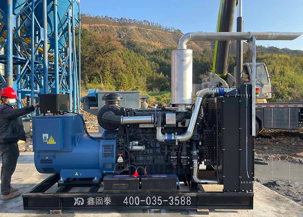 Întreținerea setului de generator diesel de 400kW.
