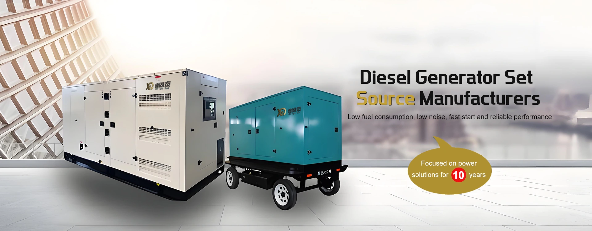 Generatorul diesel setează furnizorul