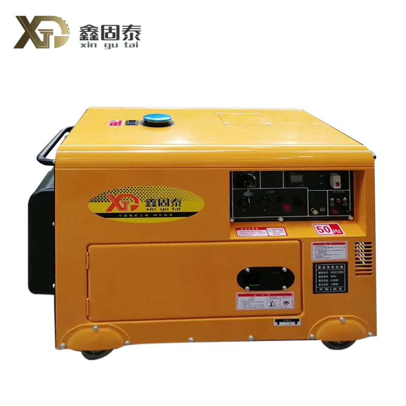 Set de generator diesel cu zgomot redus